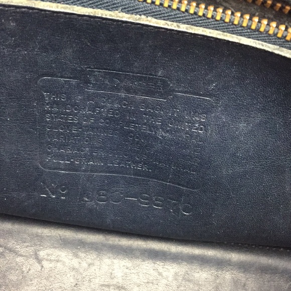 Vintage leather Coach purse - Picture 8 of 8